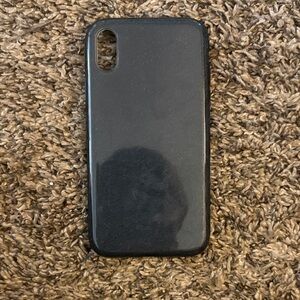 Sleek Black Phone Case